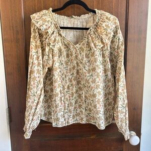 The New Society Floral Blouse